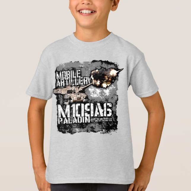 M109 howitzer T-Shirt (Front)