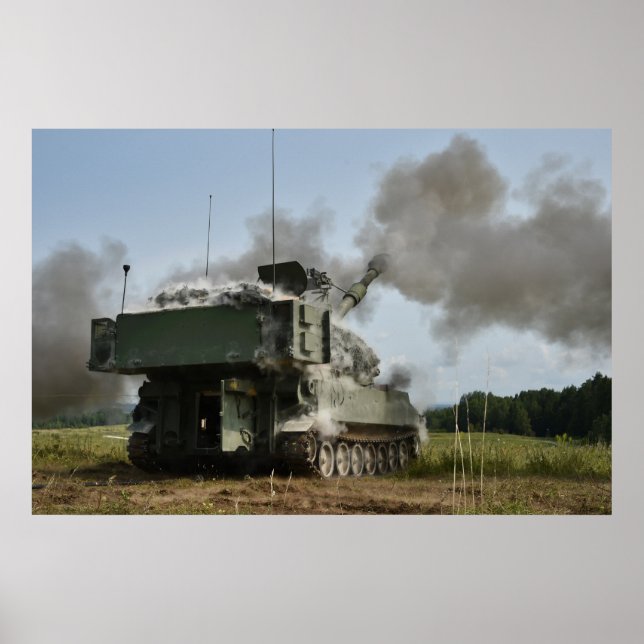 M109A6 Paladin Poster (Front)