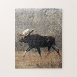 M10 Bull Moose Jigsaw Puzzle