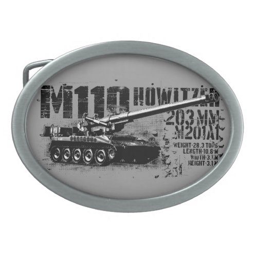 M110 howitzer Belt Buckle