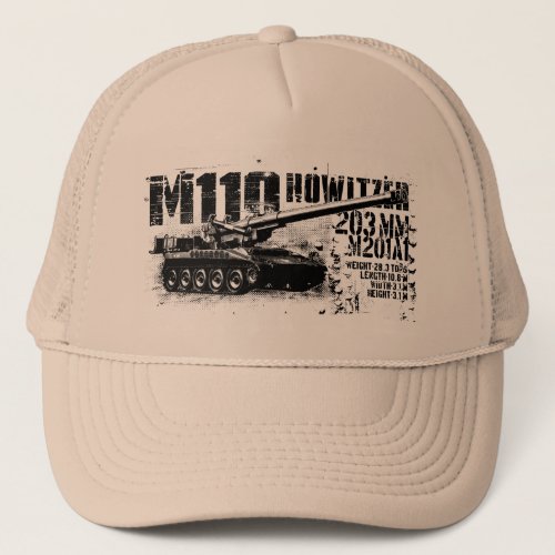 M110 howitzer Trucker Hat