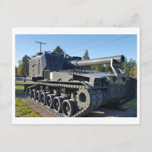 M110 Self-Propelled Howitzer Postcard