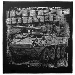 M1128 Stryker Mobile Gun System Cloth Napkin