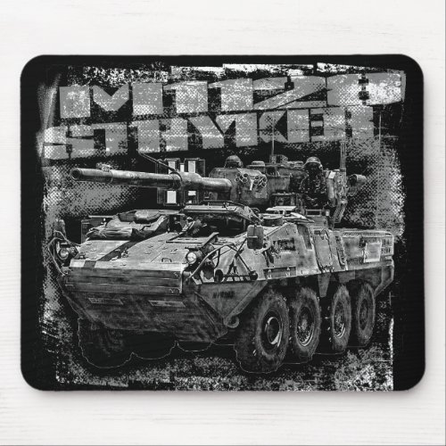 M1128 Stryker Mobile Gun System Mouse Pad