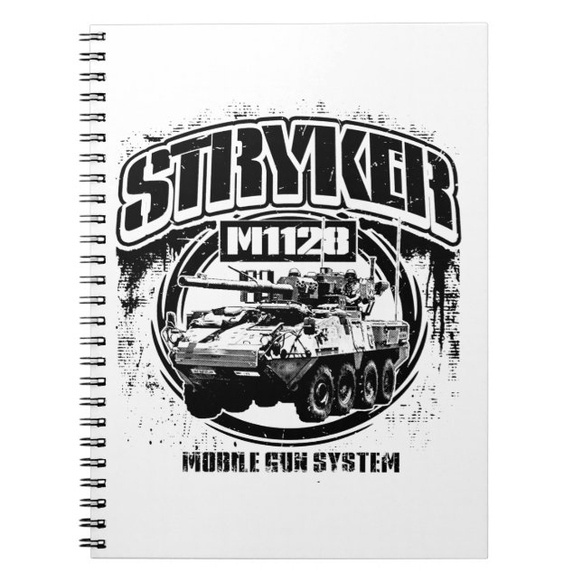 M1128 Stryker Mobile Gun System Notebook (Front)