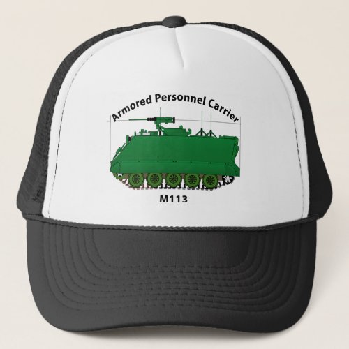 M113_Armored Personnel Carrier APC Trucker Hat