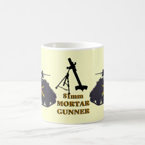 M125A1 Mortar Carrier 81mm Mortar Gunner Mug