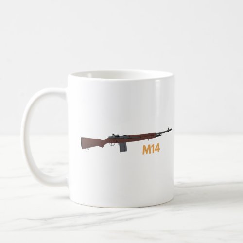 M14 Rifle Coffee Mug