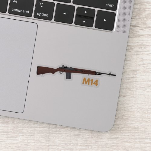 M14 Rifle Sticker
