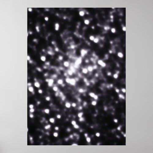 M15 Globular Cluster Core Poster