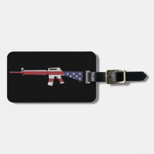 M16 America Luggage Tag