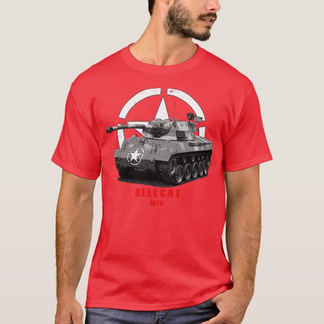 M18 Hellcat Military tank WW2 (Front)