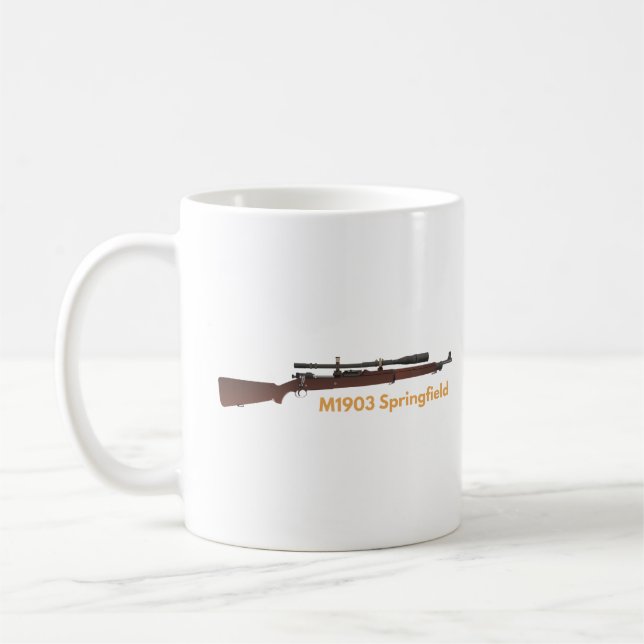 M1903 Sniper Rifle Coffee Mug (Left)