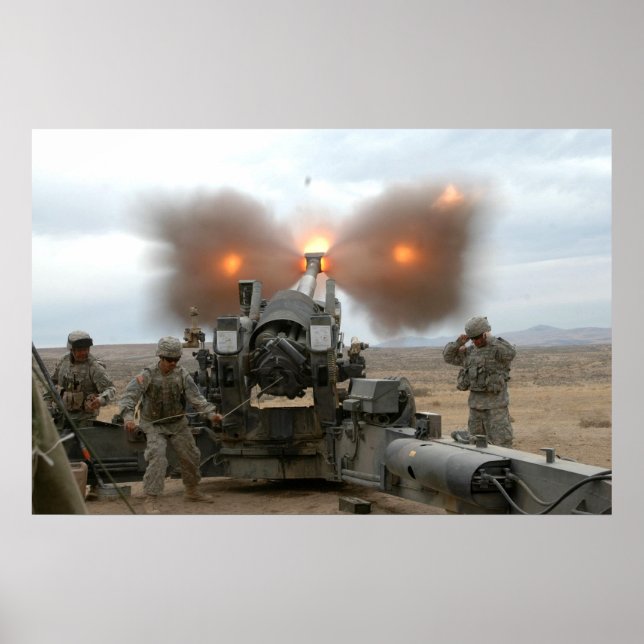 M198 Howitzer Poster (Front)