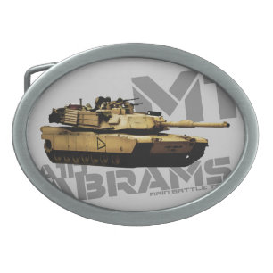 M1 Abrams Belt Buckle