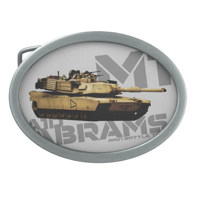 M1 Abrams Belt Buckle (Front)