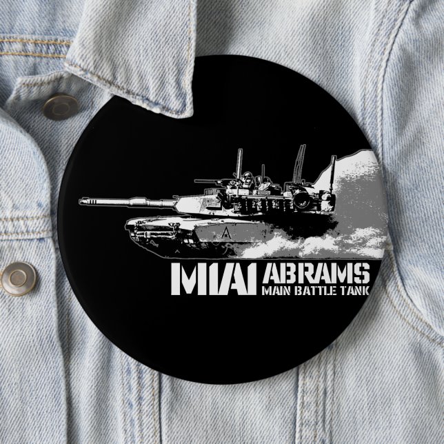 M1 Abrams Button (In Situ)