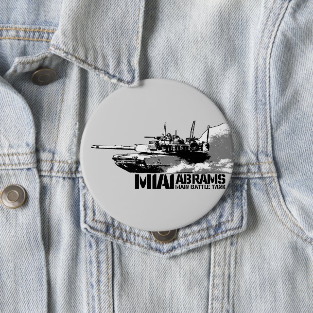 M1 Abrams Button (In Situ)