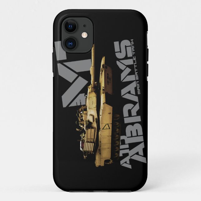M1 Abrams Case-Mate iPhone Case (Back)