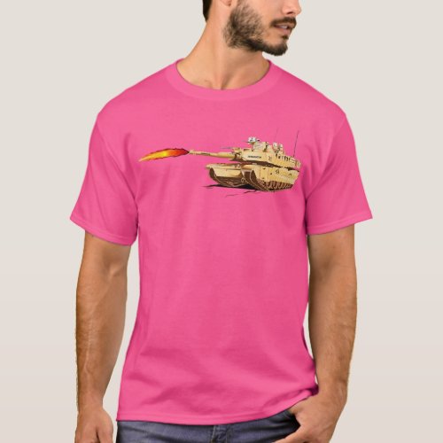 M1 Abrams Desert War T_Shirt