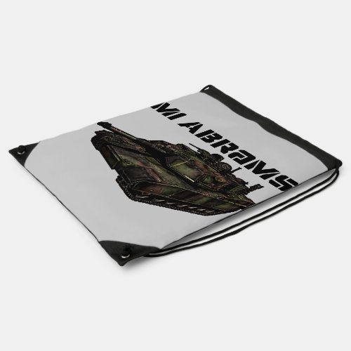 M1 Abrams Drawstring Bag