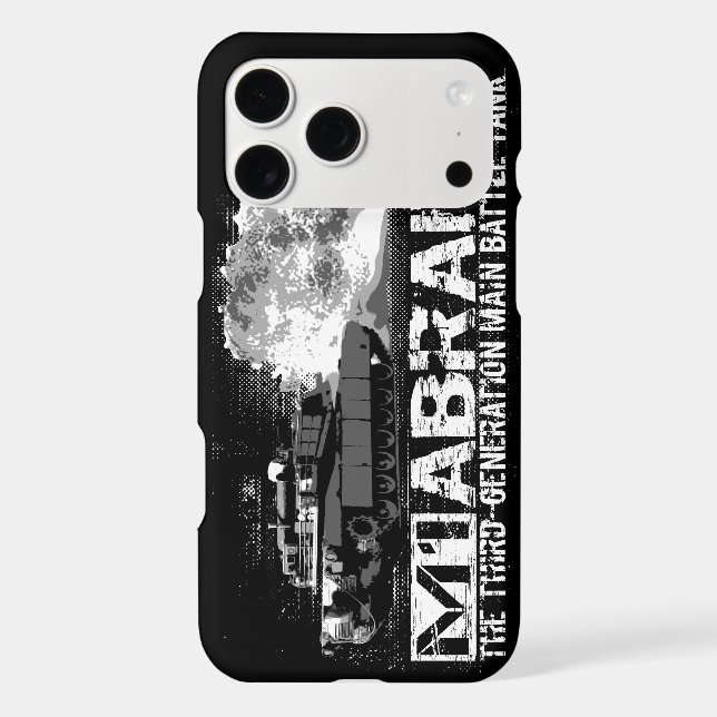 M1 Abrams Iphone Case (Back)