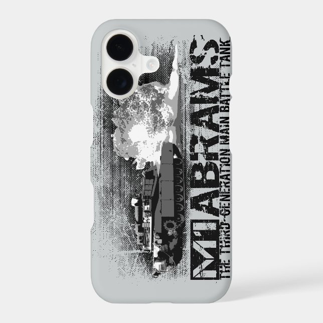 M1 Abrams Iphone Case (Back)