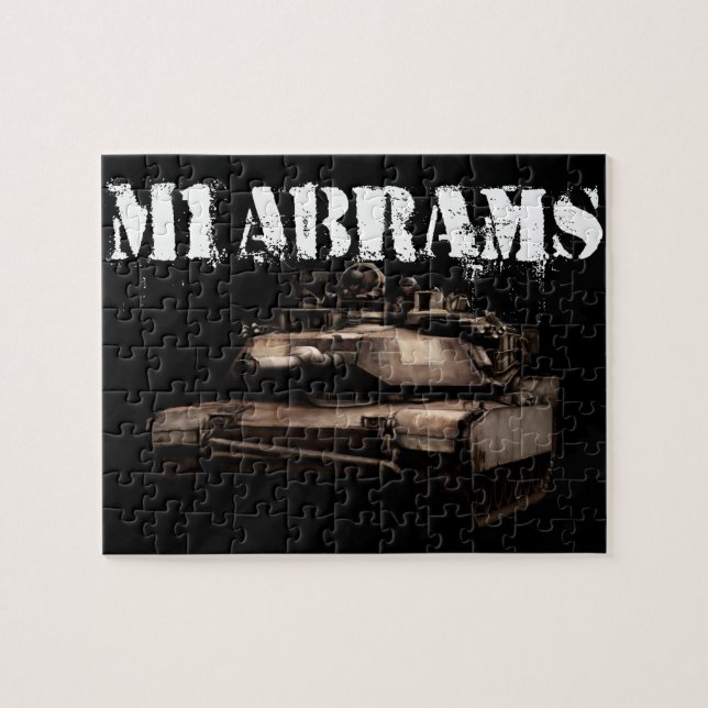 M1 Abrams Jigsaw Puzzle (Horizontal)