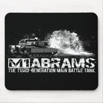 M1 Abrams Mouse Pad by DeathDagger at Zazzle