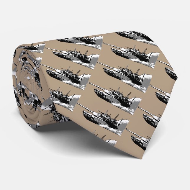M1 Abrams Neck Tie (Rolled)