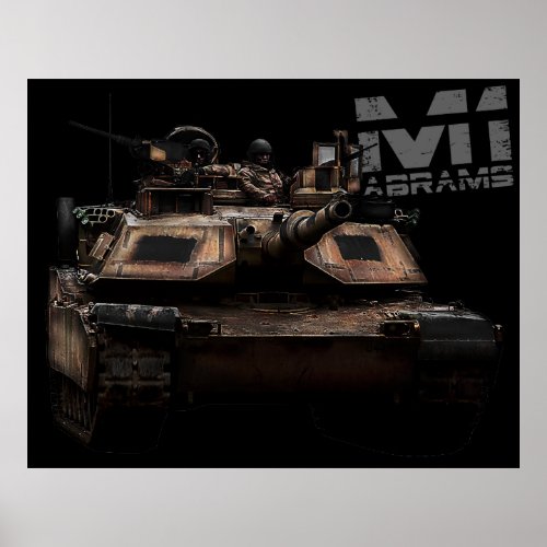 M1 Abrams Poster