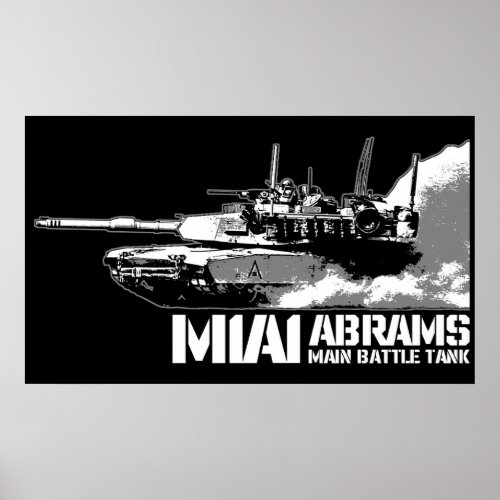 M1 Abrams Poster