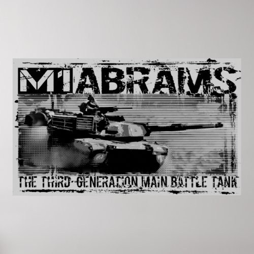 M1 Abrams Print