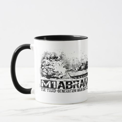 M1 Abrams Ringer Coffee Mug