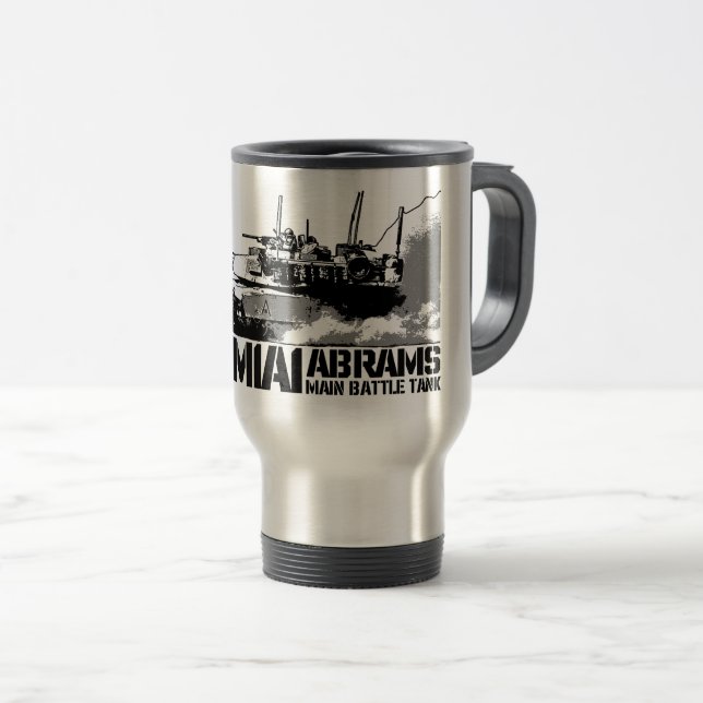 M1 Abrams Travel Mug (Front Right)