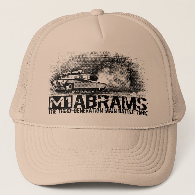 M1 Abrams Trucker Hat (Front)