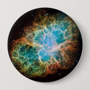 M1-Crab Nebula a Science & Astronomy Gift Idea Button