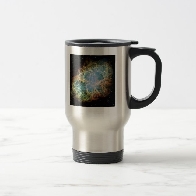 M1-Crab Nebula a Science & Astronomy Gift Idea Travel Mug (Right)