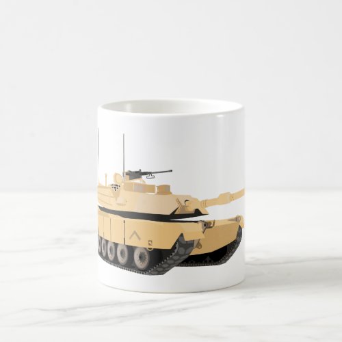 M1A1  M1A2 Abrams Tank Mug
