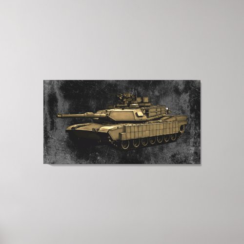M1A2 Abrams Canvas Print