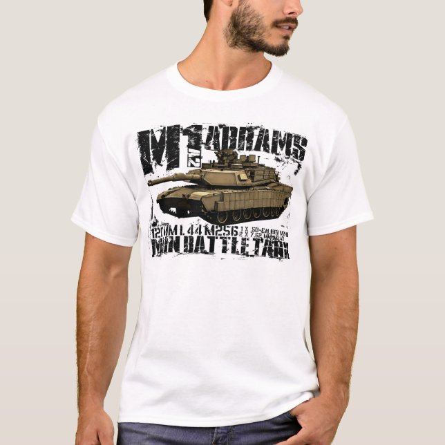 M1A2 Abrams T-Shirt (Front)