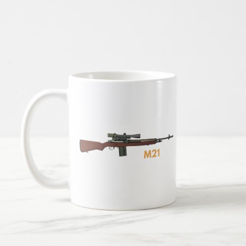 M21 Sniper Rifle Coffee Mug