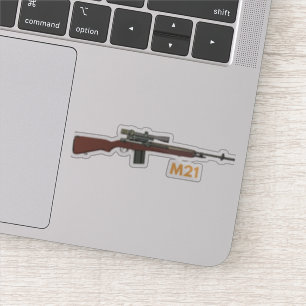 M21 Sniper Rifle Sticker