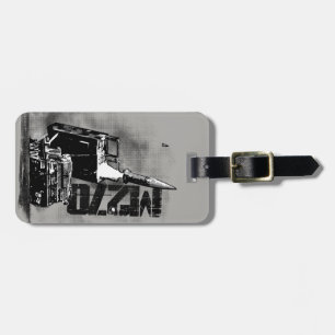 M270 MLRS Luggage Tag w/ leather strap Luggage Tag