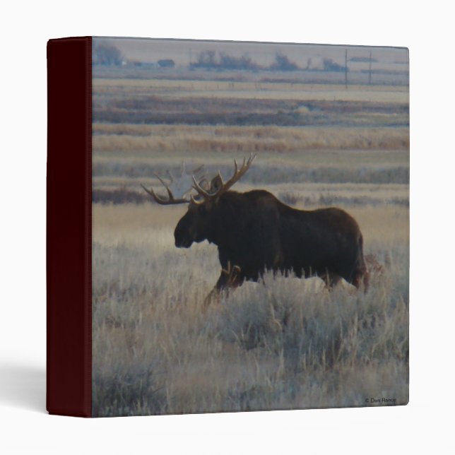 M2 Bull Moose 3 Ring Binder (Front/Spine)