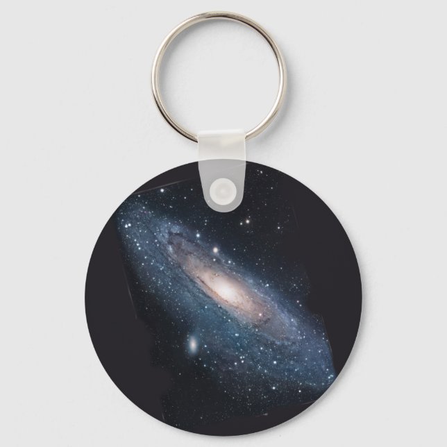 M31 Andromeda Galaxy Keychain (Front)