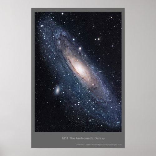 M31 Andromeda Galaxy Poster