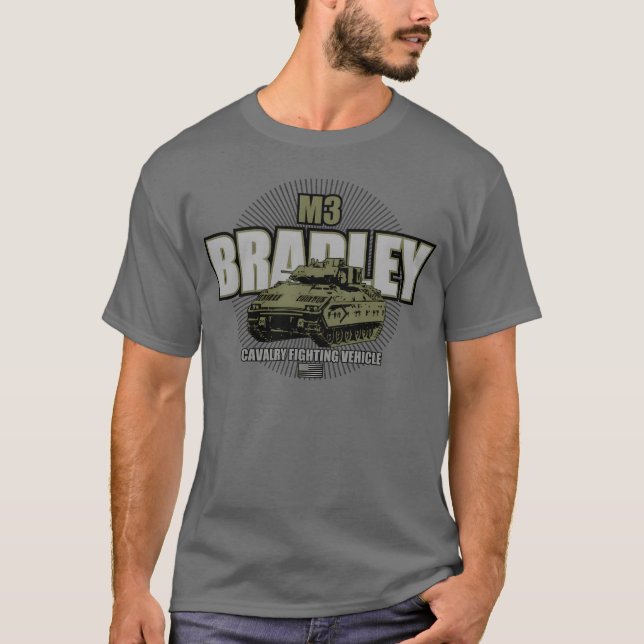 M3 Bradley Small 70s funny T-Shirt (Front)