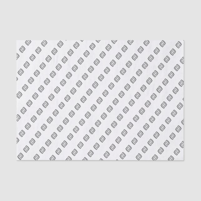 m3galleryStudio monogram gifting tissue paper (Front)
