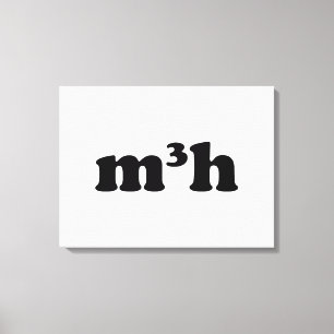m3h canvas print